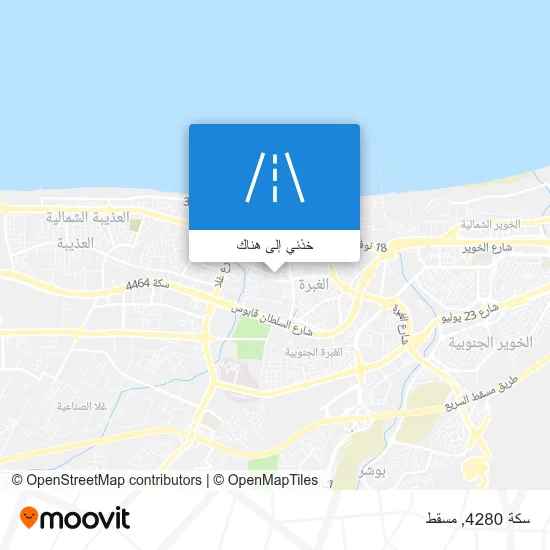 خريطة سكة 4280