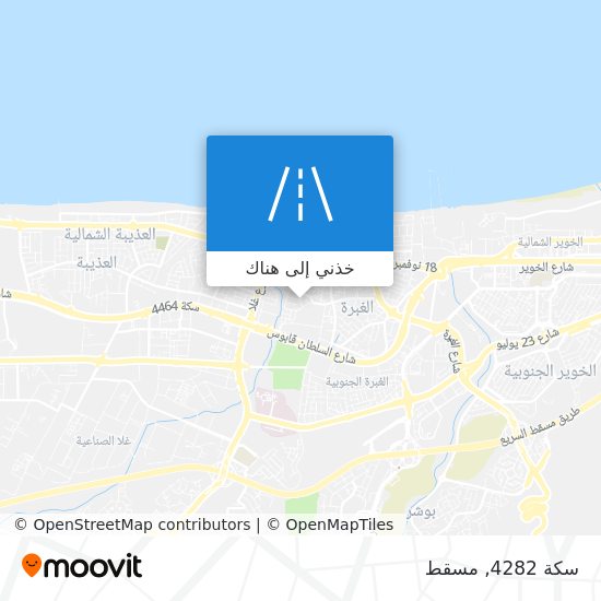 خريطة سكة 4282