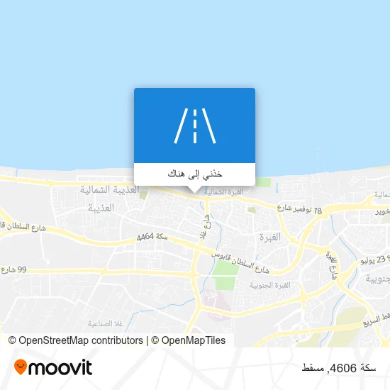 خريطة سكة 4606