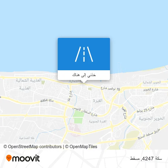 خريطة سكة 4247