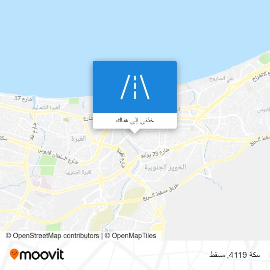 خريطة سكة 4119