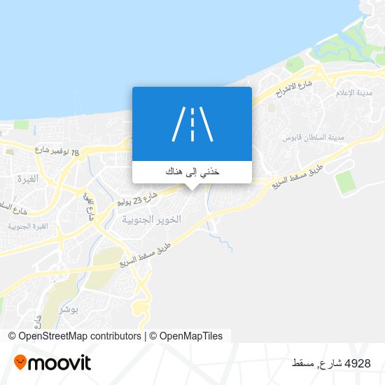 خريطة 4928 شارع