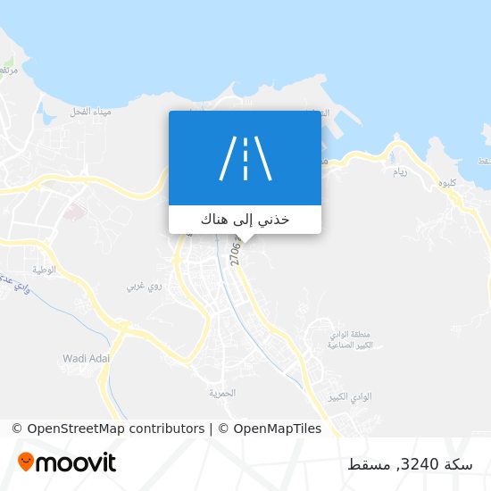 خريطة سكة 3240