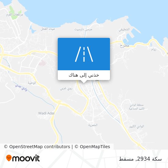 خريطة سكة 2934