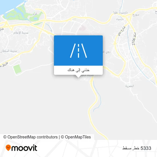 خريطة 5333 خط