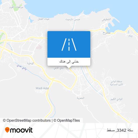 خريطة سكة 3342