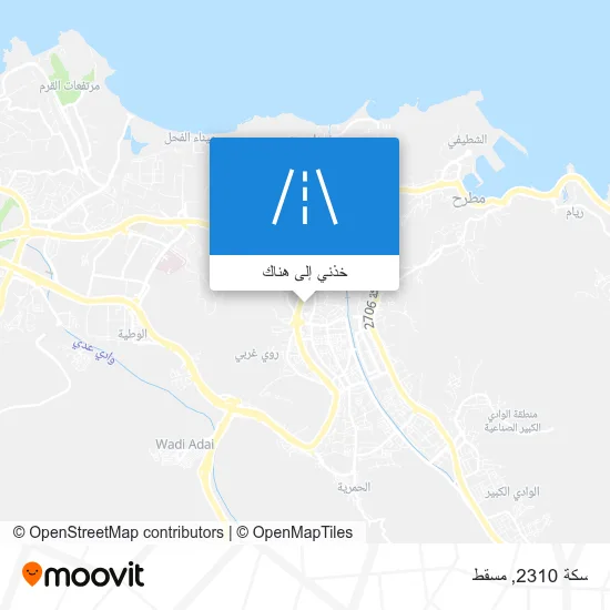 خريطة سكة 2310