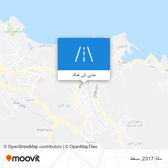 خريطة سكة 2317