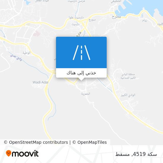 خريطة سكة 4519