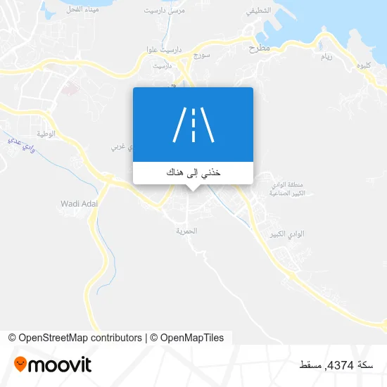 خريطة سكة 4374