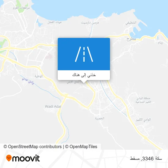 خريطة سكة 3346