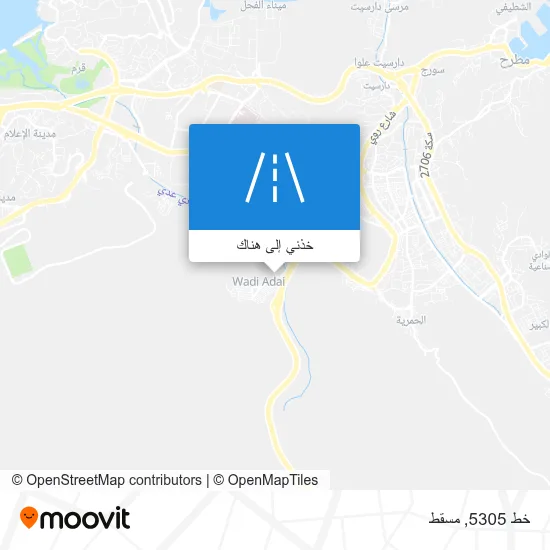 خريطة خط 5305