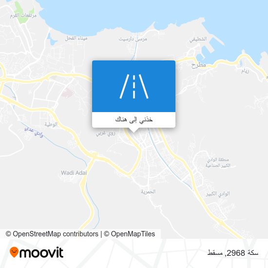 خريطة سكة 2968