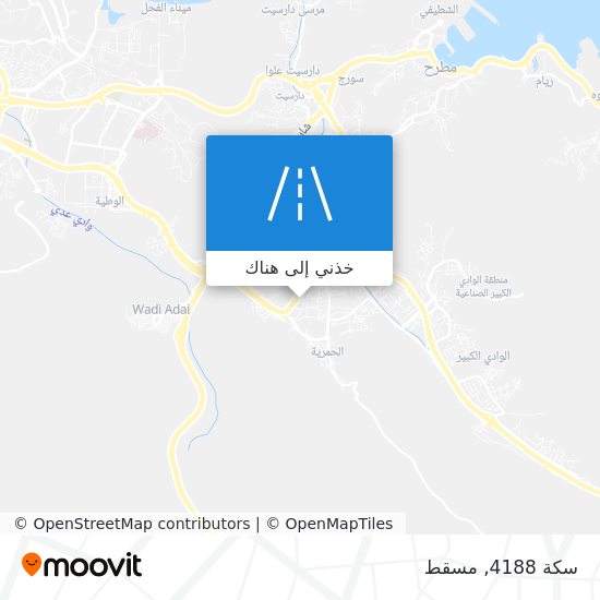 خريطة سكة 4188