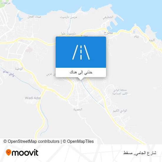 خريطة شارع الجامي