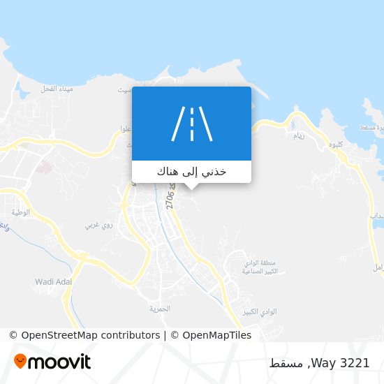 خريطة Way 3221