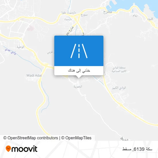خريطة سكة 6139