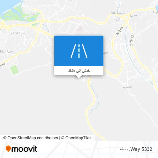 خريطة Way 5332