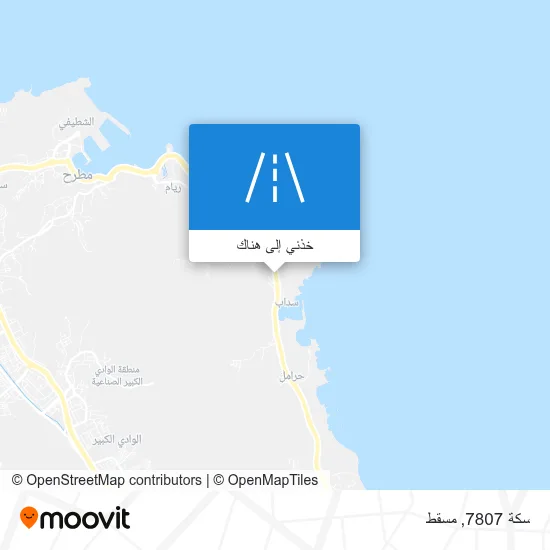 خريطة سكة 7807