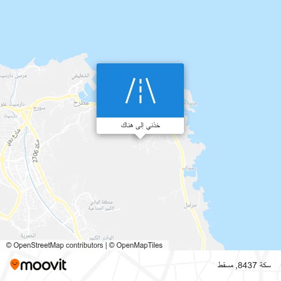 خريطة سكة 8437