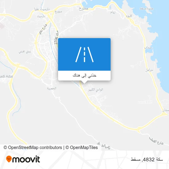 خريطة سكة 4832