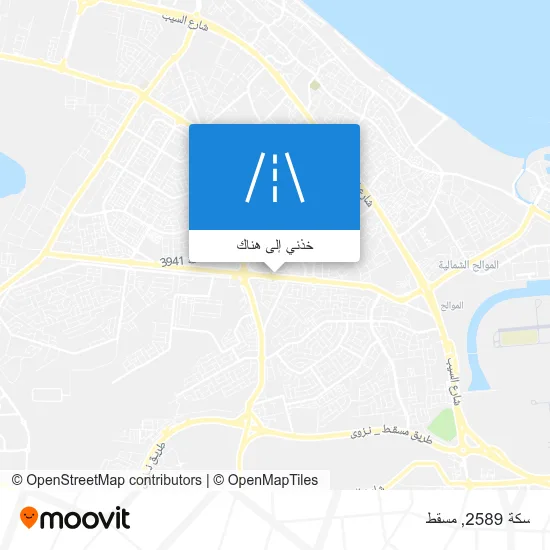 خريطة سكة 2589