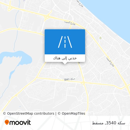 خريطة سكة 3540