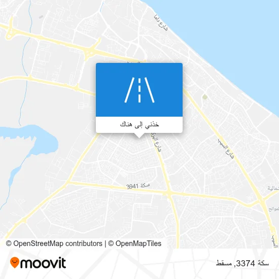خريطة سكة 3374