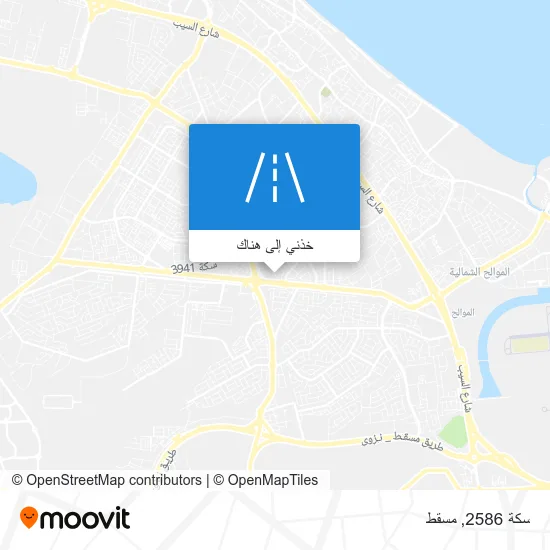 خريطة سكة 2586