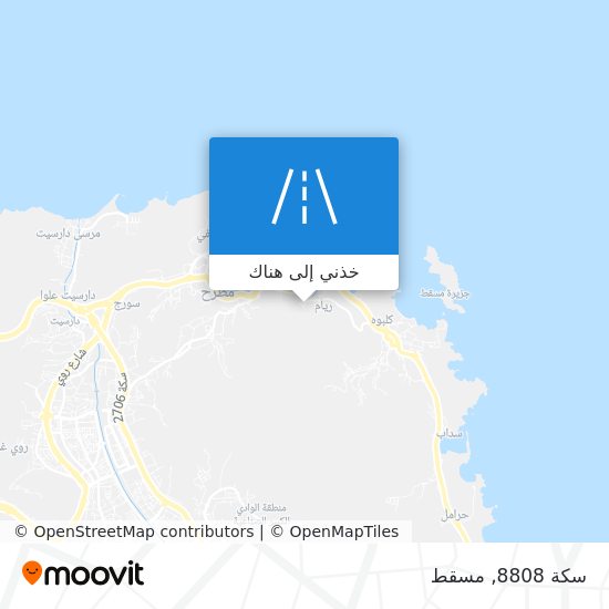 خريطة سكة 8808