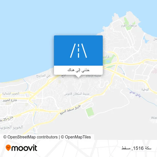 خريطة سكة 1516