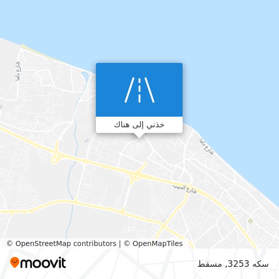 خريطة سكه 3253