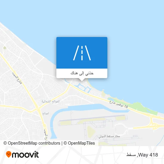خريطة Way 418