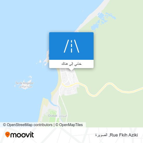 خريطة Rue Fkih Aziki