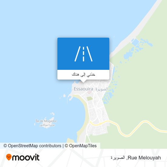 خريطة Rue Melouyah