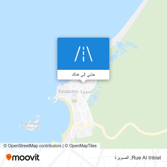 خريطة Rue Al Inbiat