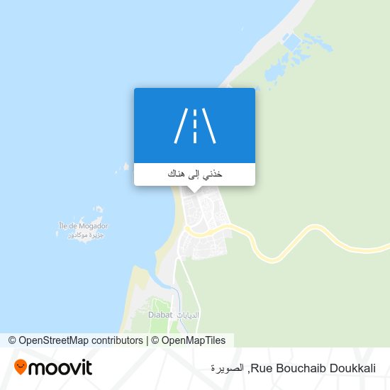 خريطة Rue Bouchaib Doukkali