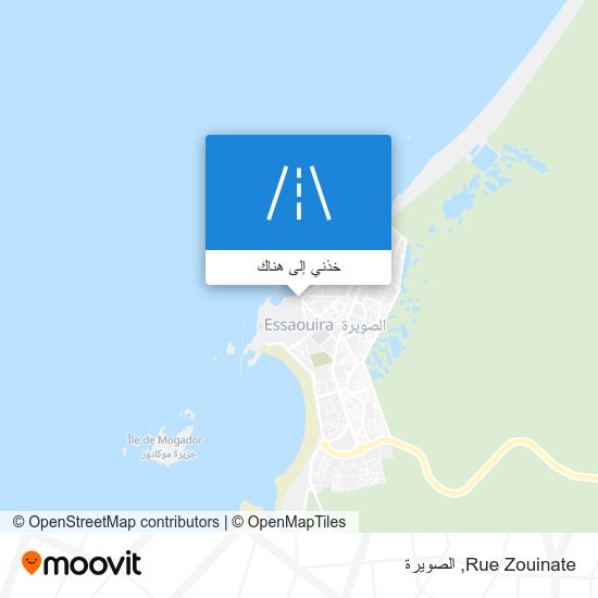 خريطة Rue Zouinate