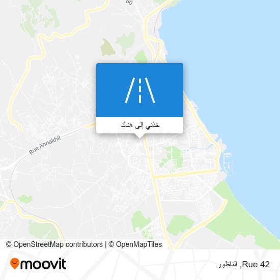 خريطة Rue 42