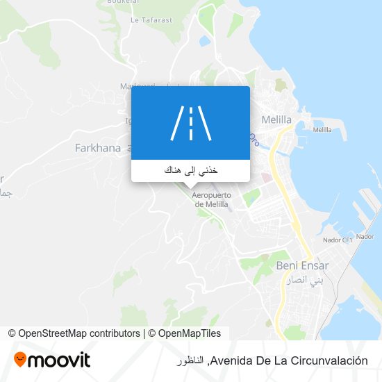 خريطة Avenida De La Circunvalación