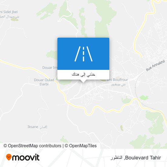 خريطة Boulevard Tahir