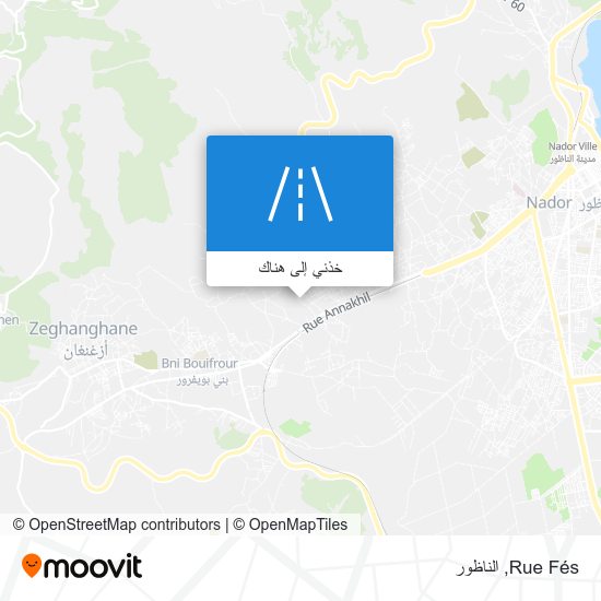 خريطة Rue Fés