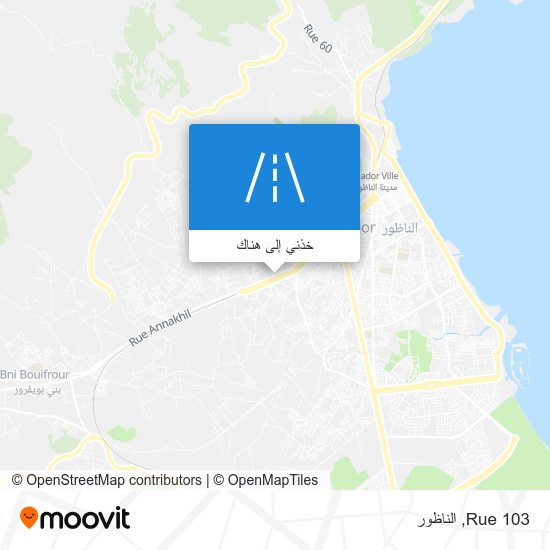 خريطة Rue 103