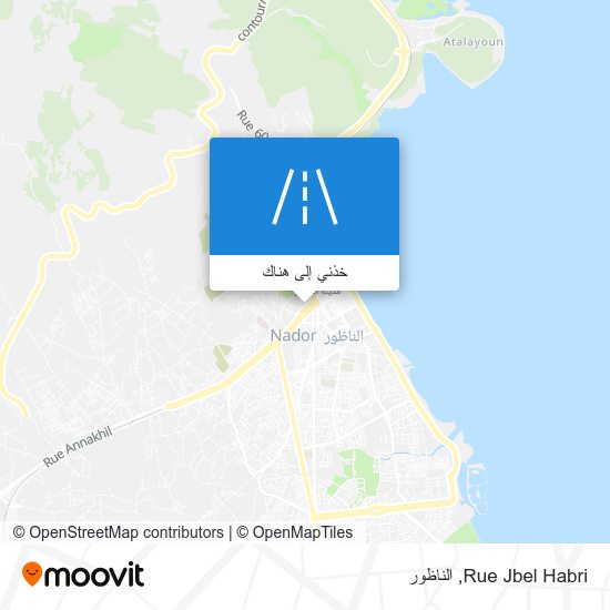خريطة Rue Jbel Habri