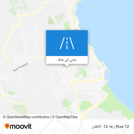 خريطة Rue 12 زنقة 12