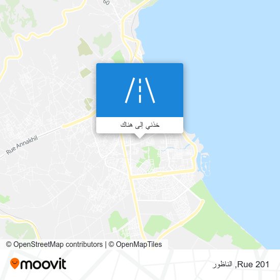 خريطة Rue 201
