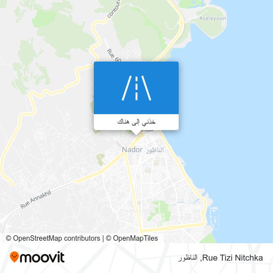 خريطة Rue Tizi Nitchka