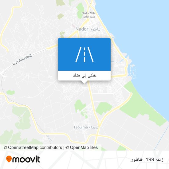 خريطة زنقة 199