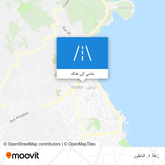 خريطة زنقة ٤