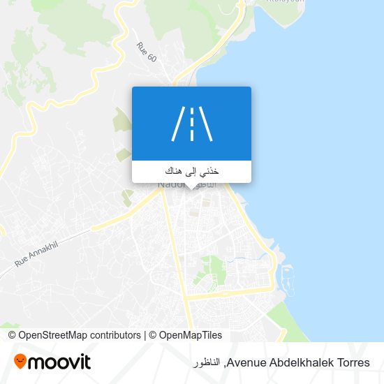 خريطة Avenue Abdelkhalek Torres